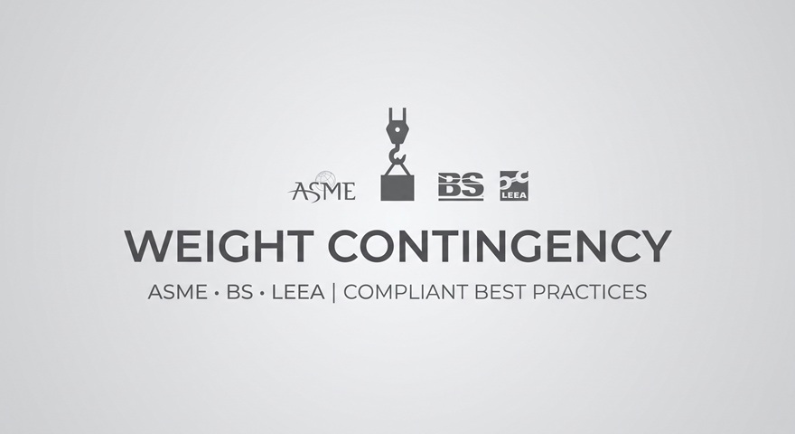 الدليل الشامل لحساب Weight Contingency وفقاً لمعايير أرامكو وASME وBS وLEEA